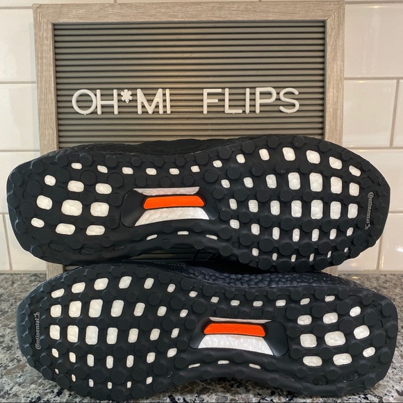 Adidas UltraBOOST 3.0 Black Multi-Color Mens NIB - Picture 6 of 7